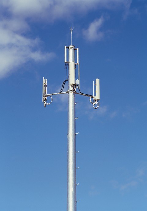 Hot DIP Galvanized Steel Monopole Radio Antenna Tower