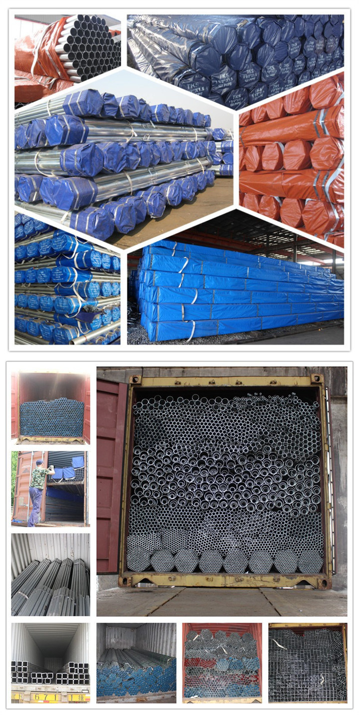 DIN 17175/St 35.8/Ss400/A106/A53 Carbon Seamless Steel Pipes