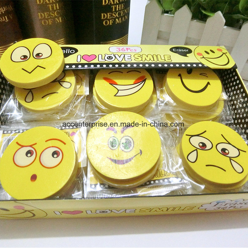 Smile Face TPR Eraser