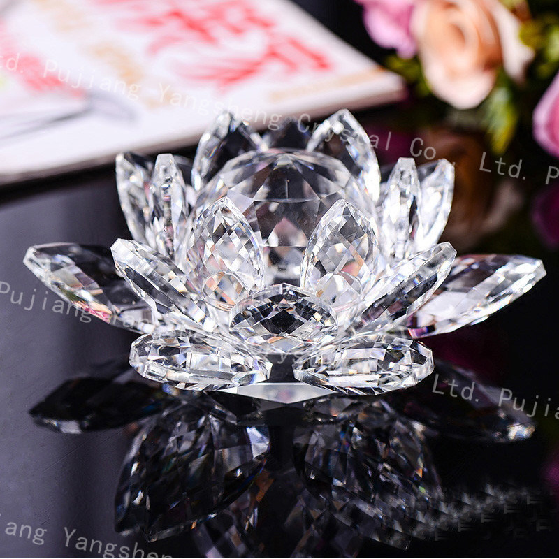 Flower Lotus Crystal Wedding Gifts Souvenirs Favors
