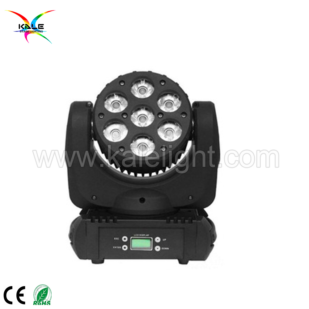 Moving Head Light 7PCS 12W Beam Light for Stage Party