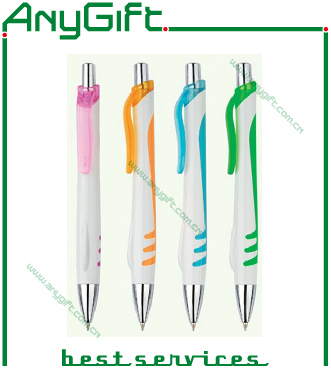 Various Types of Plastic Ballpen with Customized Logo