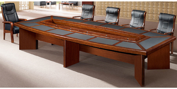 Customer Size Large Meeting Room Laminate Conference Table