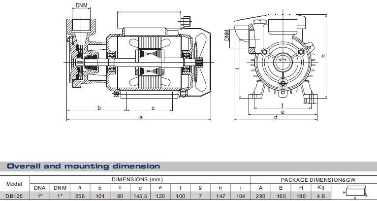 Mindong Factory Wholesale The Best Price and Quanlity Water Pump