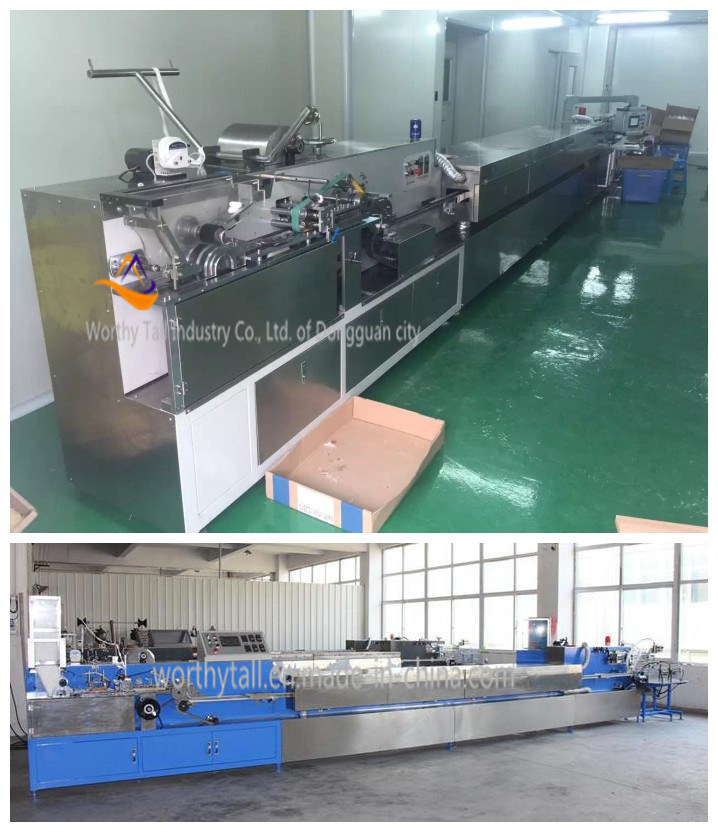 Double Heads Cotton Swab Making Machine Packing Machine