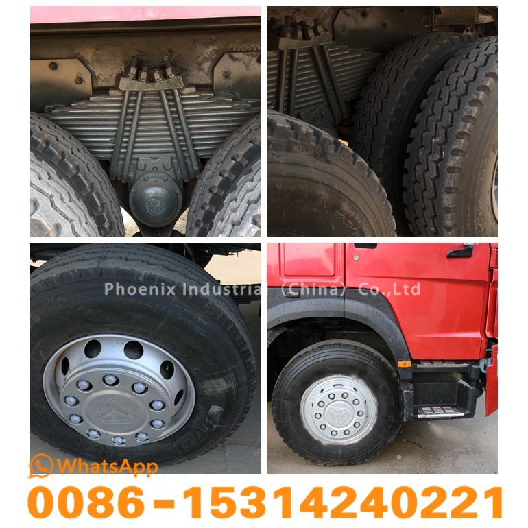 Best Condition Middle Lift HOWO Used Dump Truck with 10 Wheels with Competitive Price Hot Sale at Africa Market