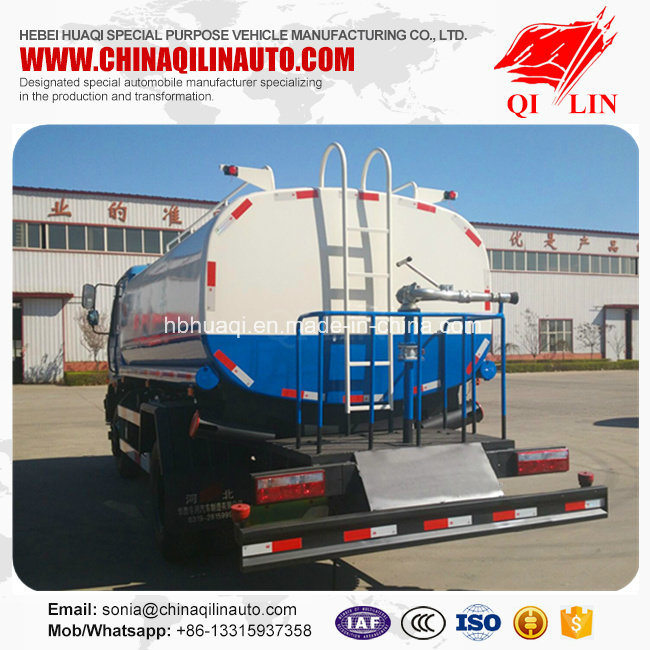 China Factory Price Carbon Steel 4000 Liters Water Tank Truck