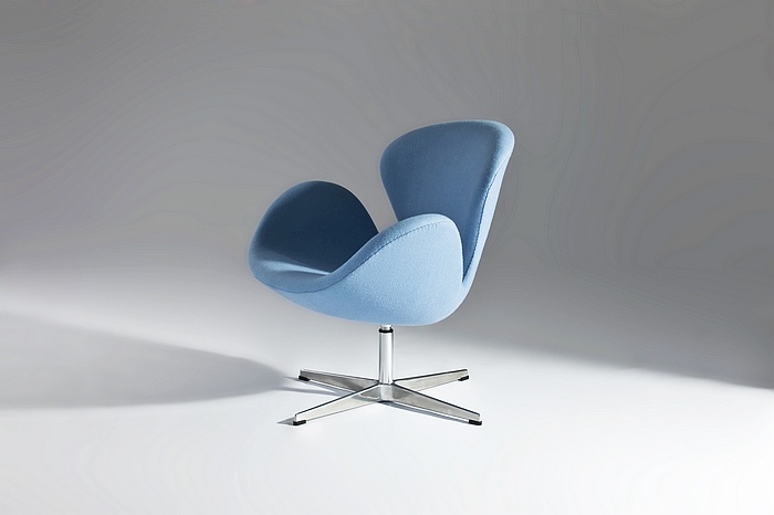 Sofa Lounge Swivel Tub Chair with Fabric Upholstery for Hotel Lobby Reception
