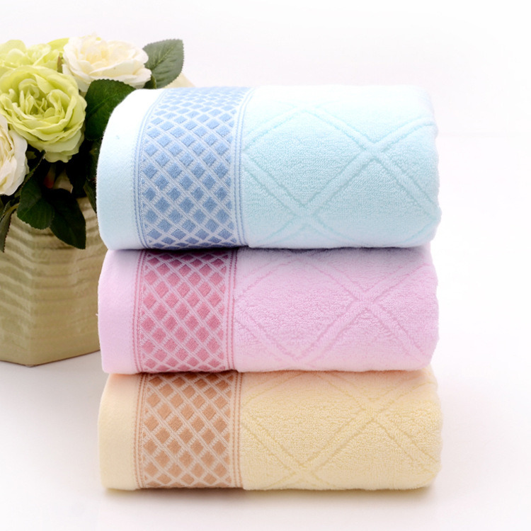 Towels-Bg70140 Cotton Jacquard Terry Bath Towels
