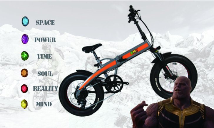 36V250W 20inches Mini Snow E-Bike with Ce