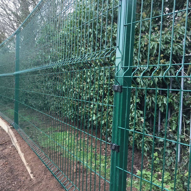 PVC Coated Galvanized Metal Welded Wire Mesh Fencing