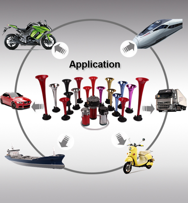 Air Pump and Car Speaker for Motorcycle Accessories