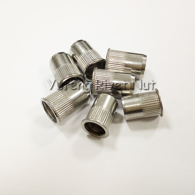 Stainless Steel Small Head Knurled Body Rivet Nut