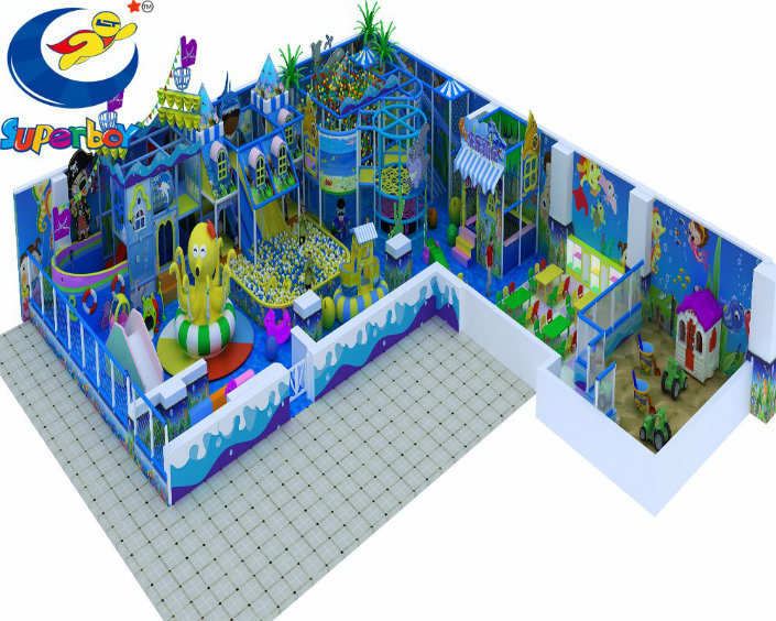 Super Quality Amusement Park Plastic Indoor Playground