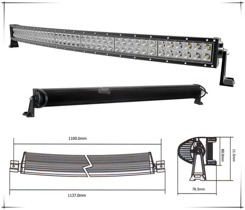 Best Price 42 Inch 240W Curved LED Light Bar Offroad CREE Light LED Bar