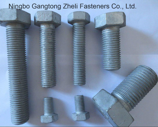 ASME A325 Heavy Hex Structural Bolts (HDG)
