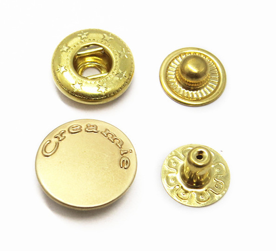 Good Quality Metal Button Spring Type Snap Fasteners Button for Pants/Jacket/Coat