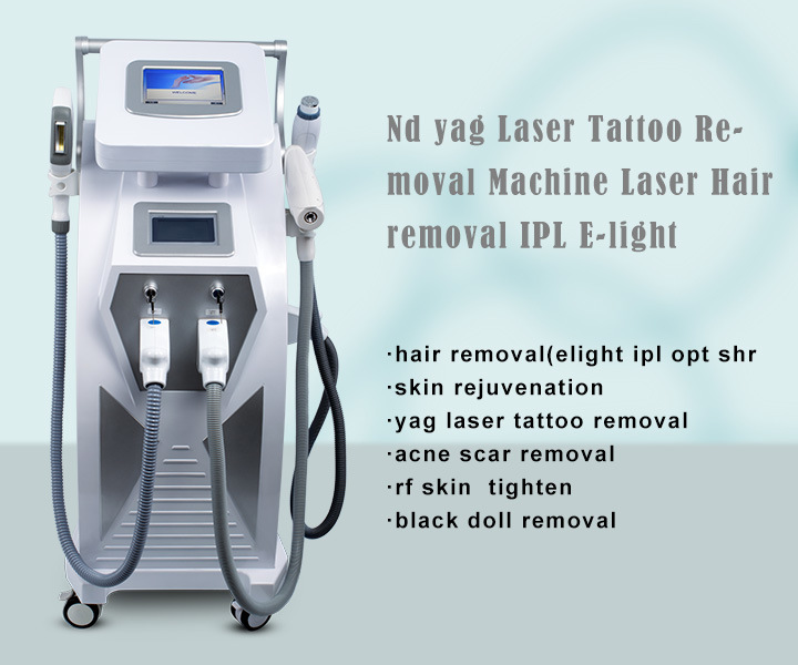 Hair Removal Beauty Equipment IPL Shr Laser Tattoo Removal Machine