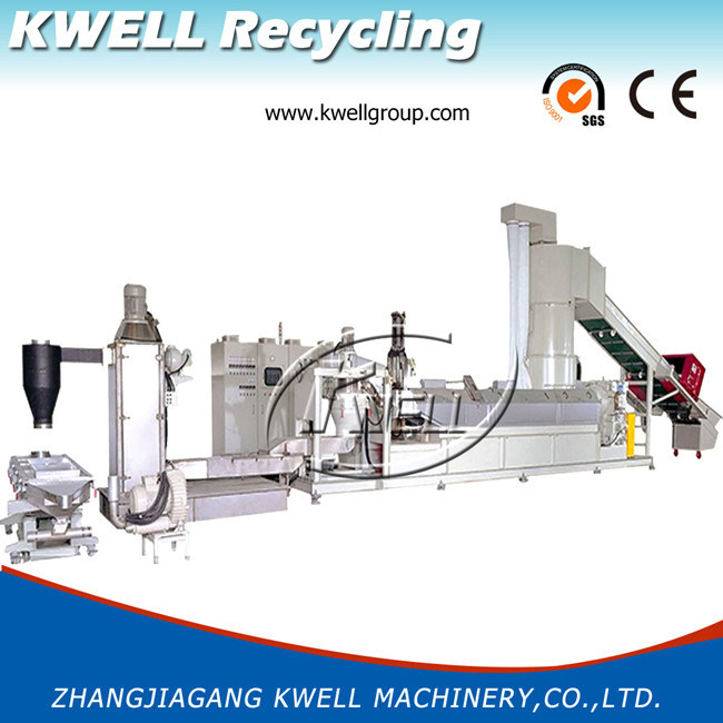 PP Woven Bags Granulating Machine/Water Ring Pelletizer Extruder System
