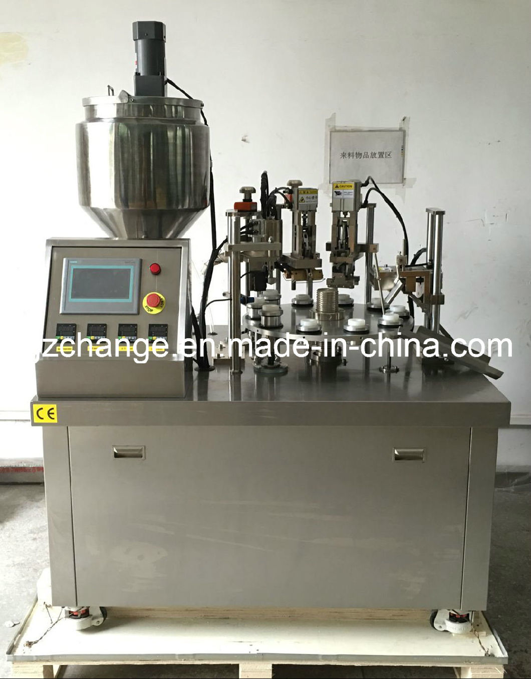 Facial Care Skin Care Cream Tubes Filling Machine