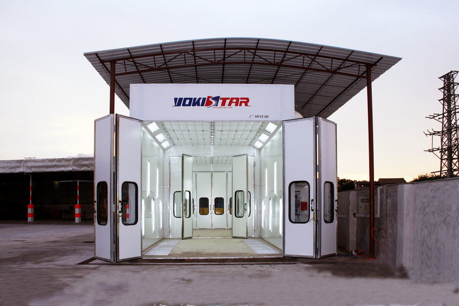 High Quality Large Air Capacity Car Shop Garage Vehicle Spray Booth Equipment