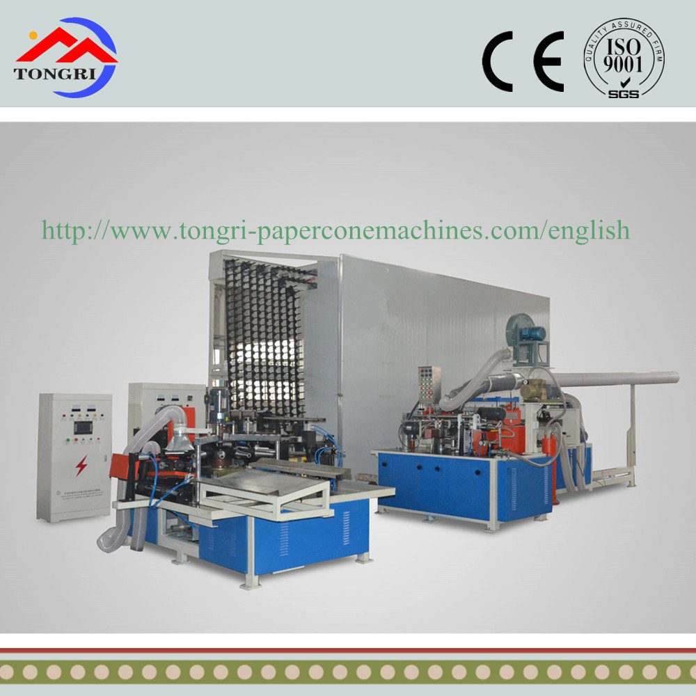 Lower Paper Waste Rate Automatic Paper Cone Making Machine for Textile