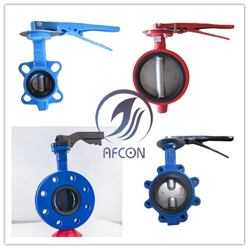 PTFE Lined Soft Seated Wafer Butterfly Valve