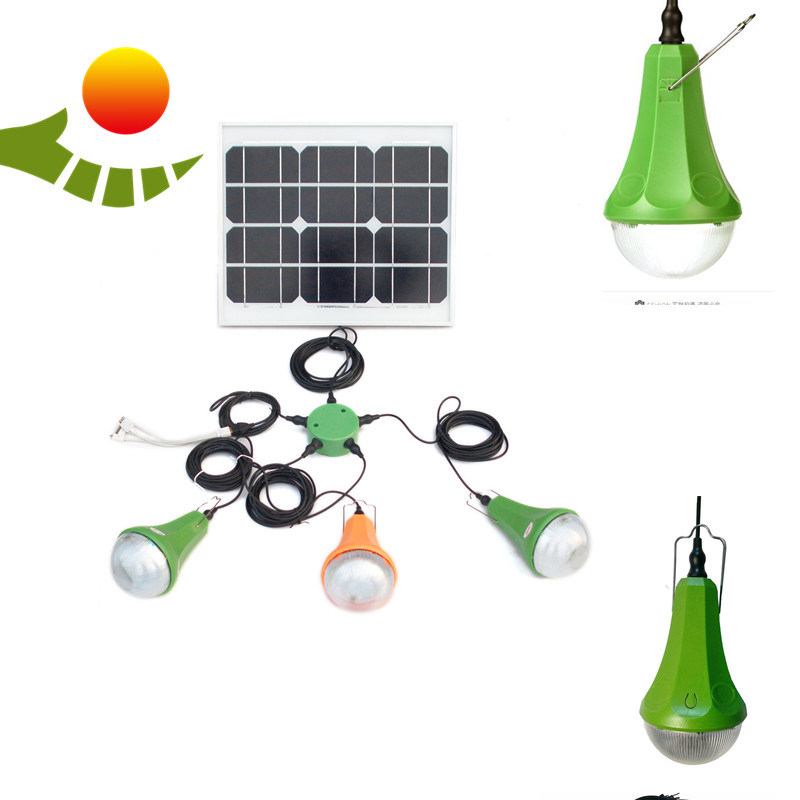 3W Solar Panel Light +3W Solar Lamp+Solar Rechargeable Lamp Dimmable Solar LED Light