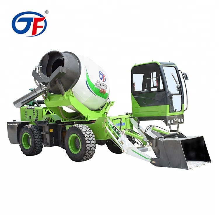 China Manufacturer Cmt 3500 Front Cab Self Propelling Self Loading Concrete Mixer Truck