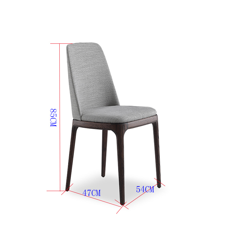 2018 New Product American Solind Ash Wood Hot Sale Fashion Dining Chair