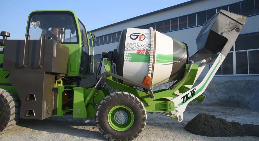 China Manufacturer 3.2 Per Hour Cbm Cmt-800 Self Loading Concrete Mixer Truck