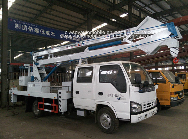 Isuzu 4X2 Aerial Work Boom Lift Vehicle 12m High Altitude Operation Truck