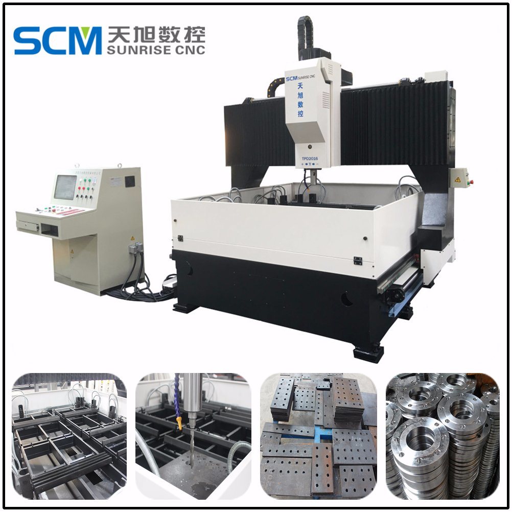 China Manufacturer CNC Drilling Machine for Steel Plates