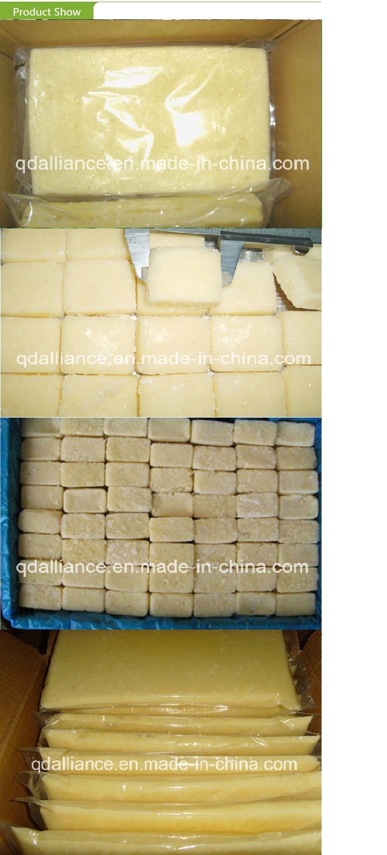 Frozen White Garlic Paste with High Quality