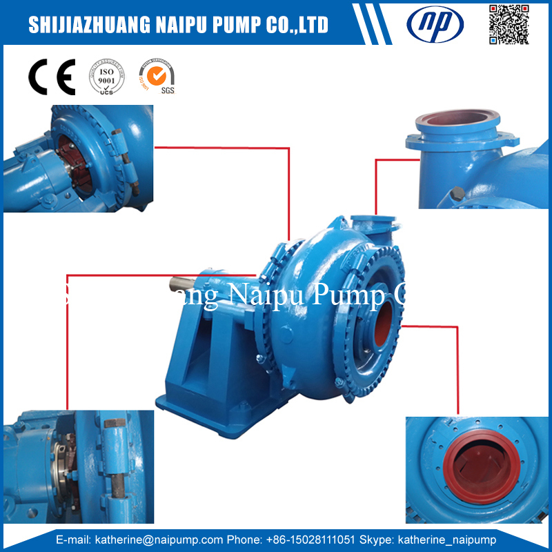 4 Inches Mini Sand Pump for Dredging Machinery (100ZJS)