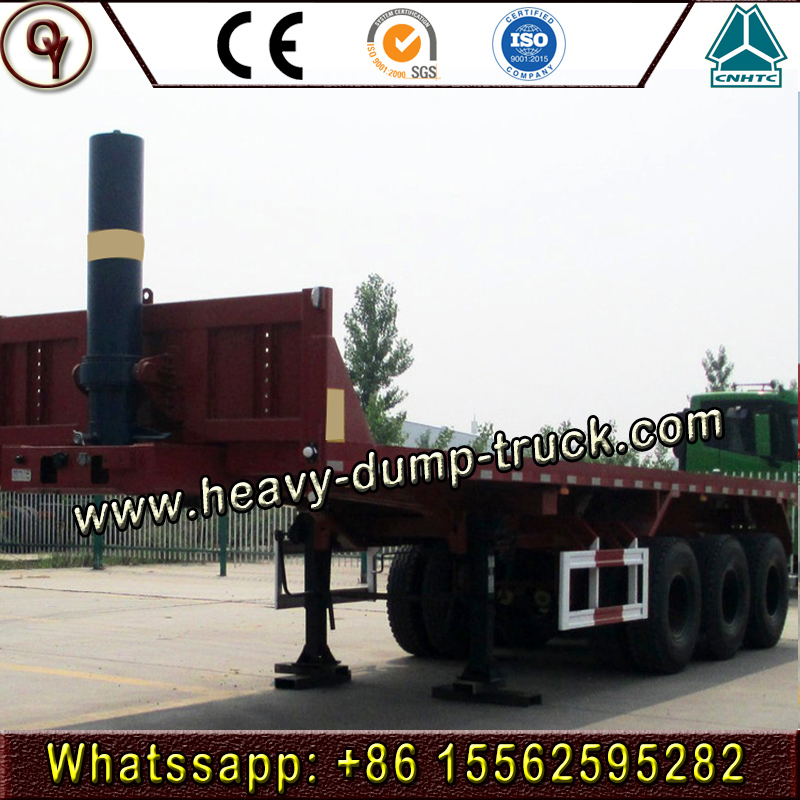 China Heavy Truck 3 Axle Container Chassis Semi Trailer for Sale