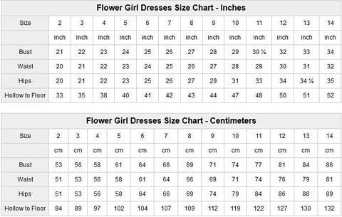 Custom Made Handsewn Hi-Low Children Apparel Flower Girl Dress