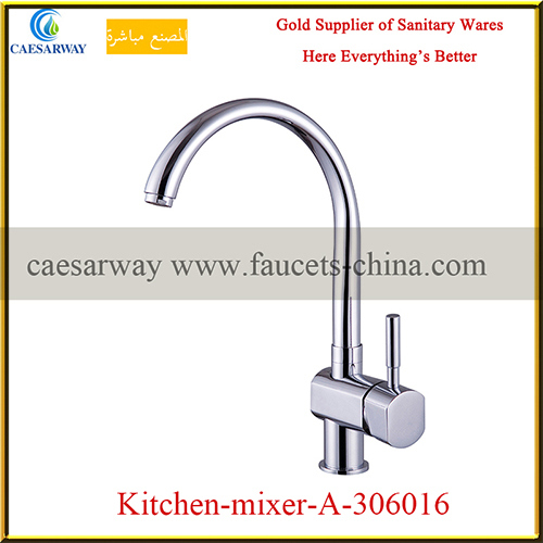 360 Swivel Brass Deck Mounted Sink Tap Mixer