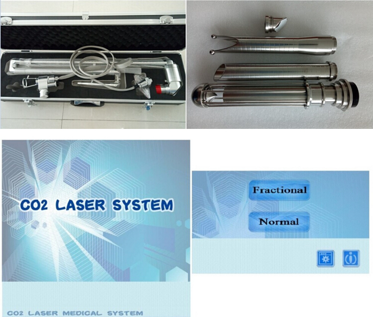 40W RF Tube Skin Resurfacting Medical Beauty Equipment Fractional CO2 Laser Machine