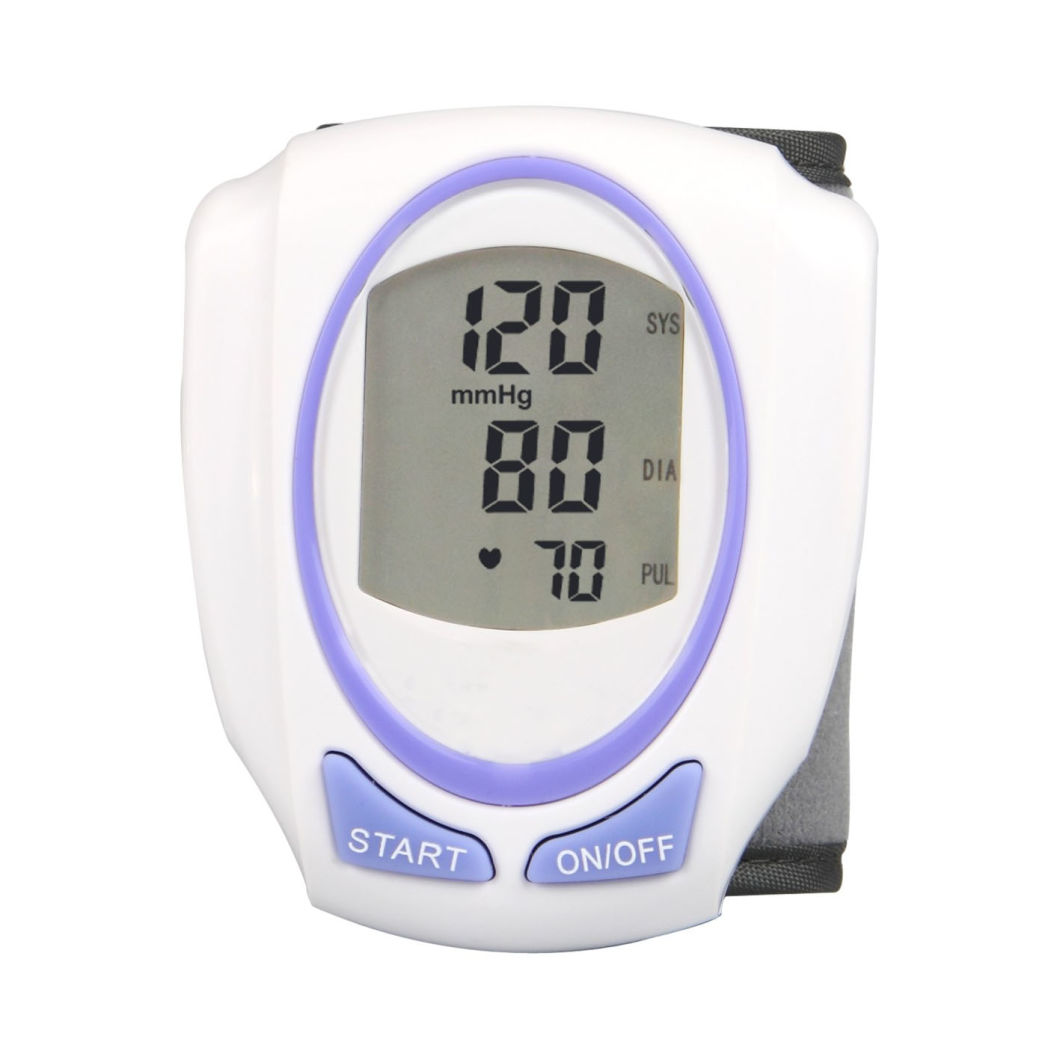 Digital Medical Blood Pressure Monitor, Wrist Sphygmomanometer