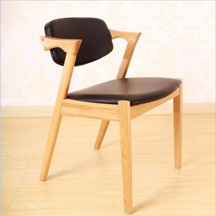 Modern Iron Legs Dining Chair for Restaurant Cafe Furniture