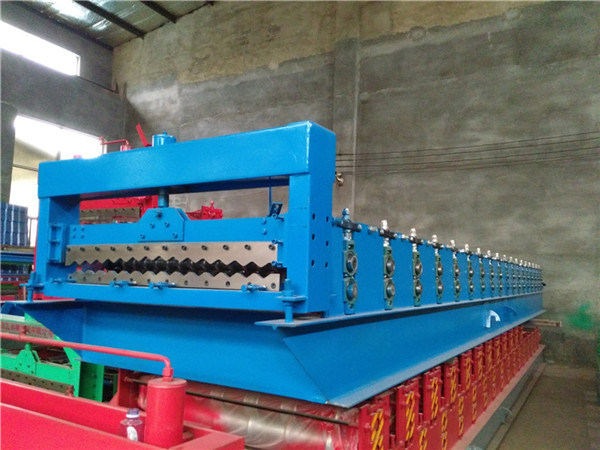 Corrugated Iron Sheet Metal Roof Tile Roll Forming Machine