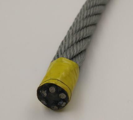 16mm Polyester Combination Rope for Clmbing Bridge