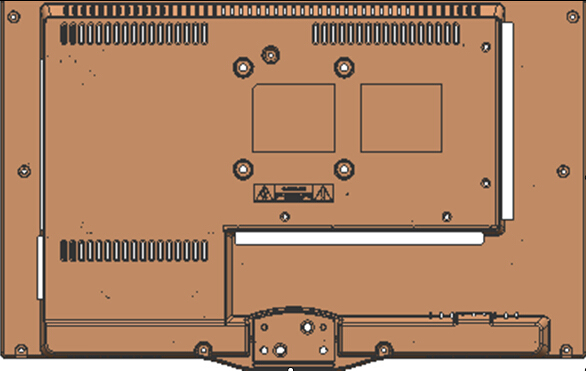 ISO Standard TV Accessories Injection Mould