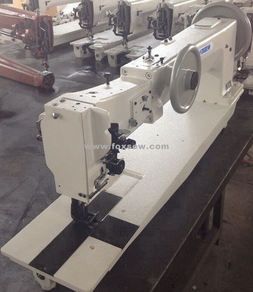 Long Arm Flat Bed Extra Heavy Duty Lockstitch Sewing Machine