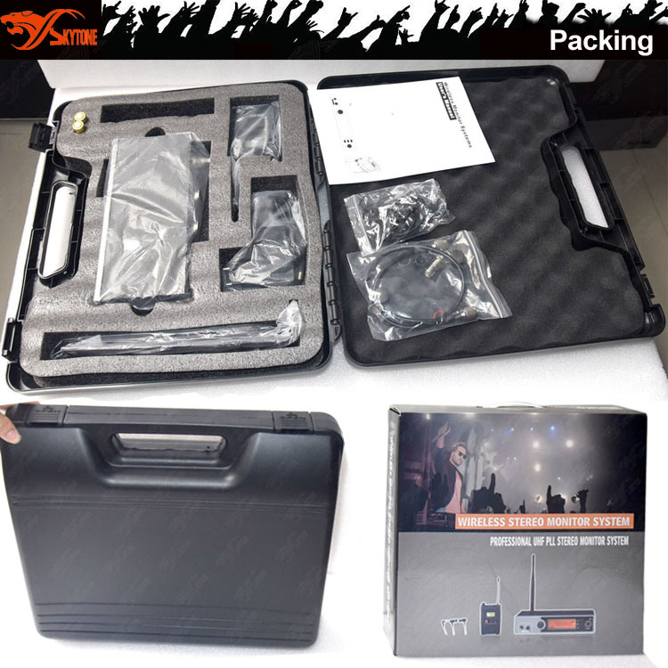 Skytone Wirelss Microphone Iem G3 in Ear Monitor System