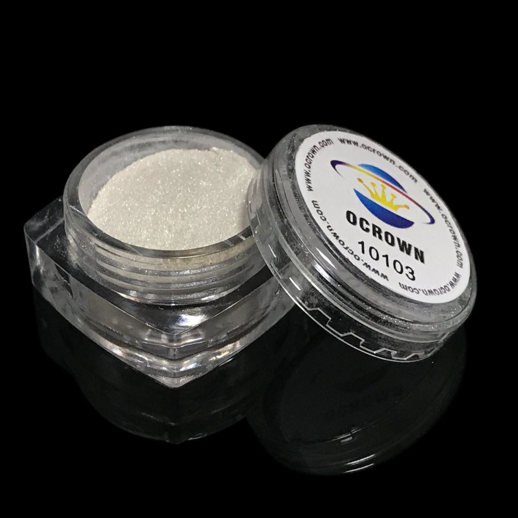 Shiny White Mica Powder, Loose Pigment Pearl Powder Supplier