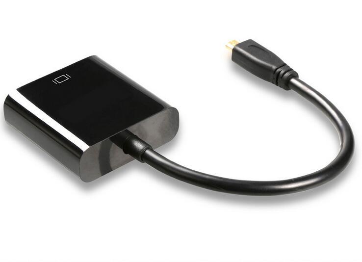 Micro HDMI to VGA Adapter Converter Adapter Cable