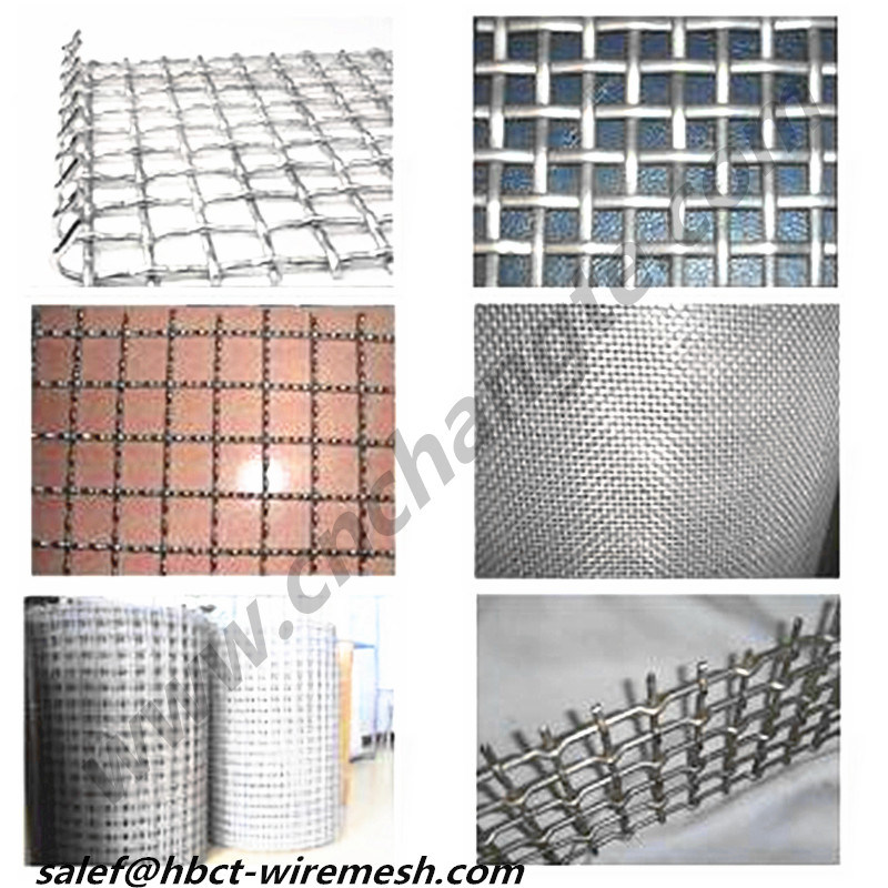 Stainless Steel 304 Crimped Wire Mesh (factory)