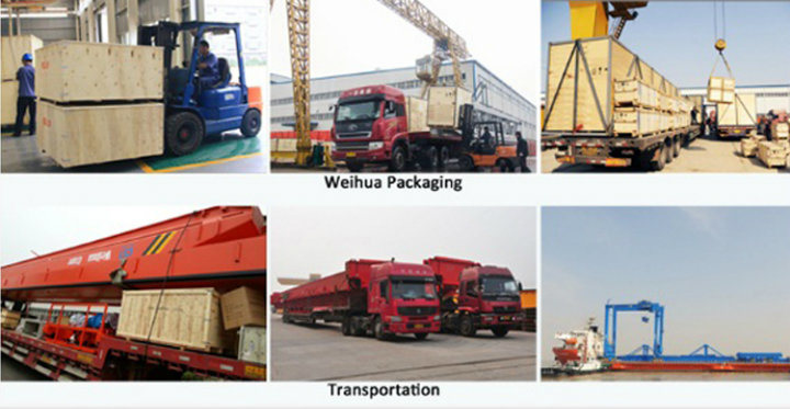 Weihua Single Girder Overhead Crane 2t Remote Control Bridge Crane